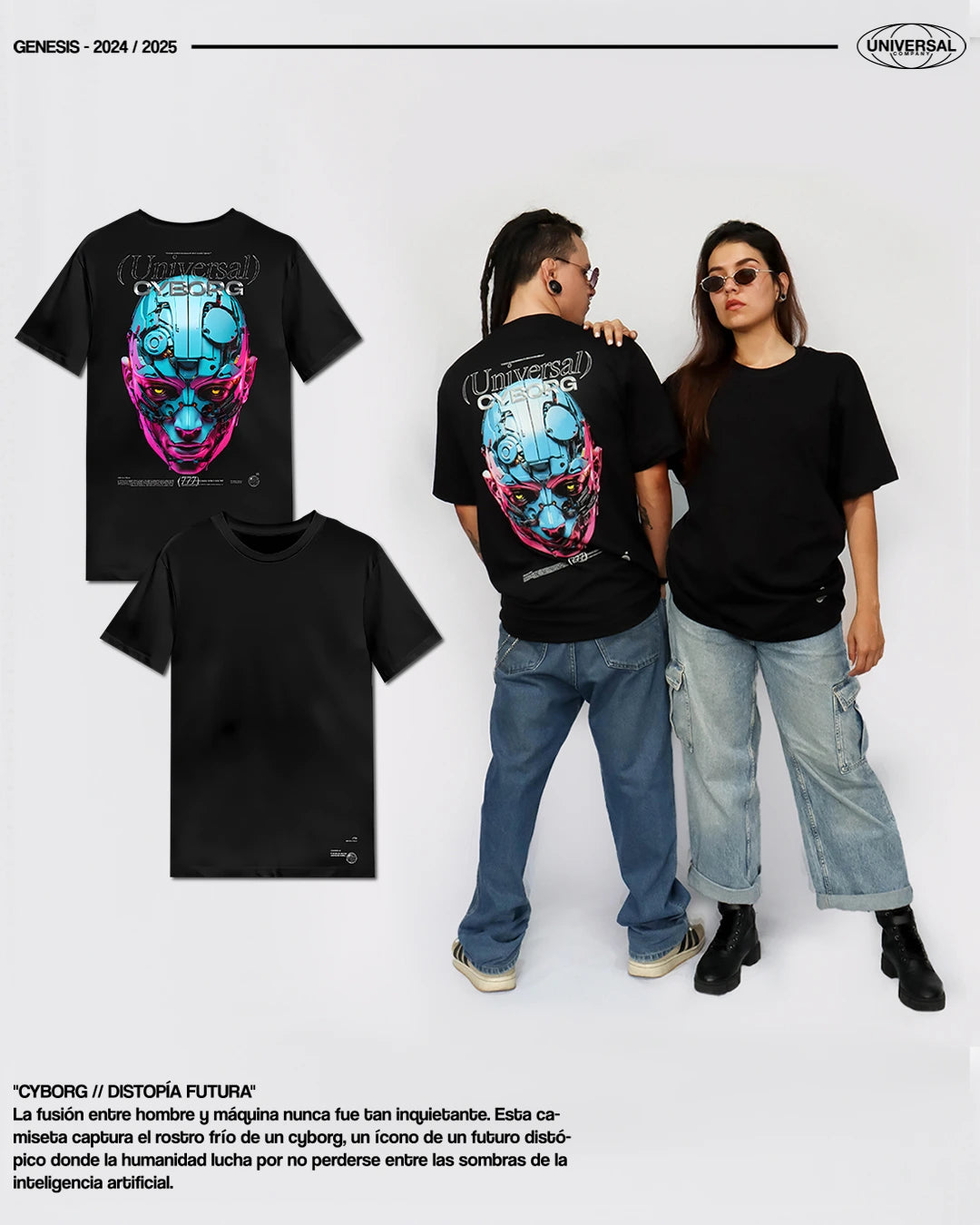 Camiseta Cyborg